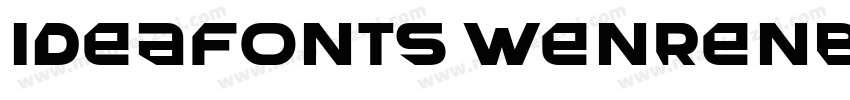 IdeaFonts WenRenBan字体转换